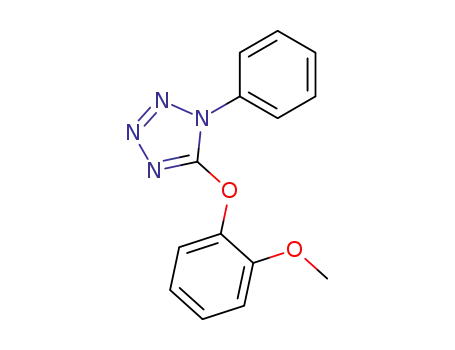 Molecular Structure of 17743-22-5 (5-(2-methoxy-phenoxy)-1-phenyl-1H-tetrazole)