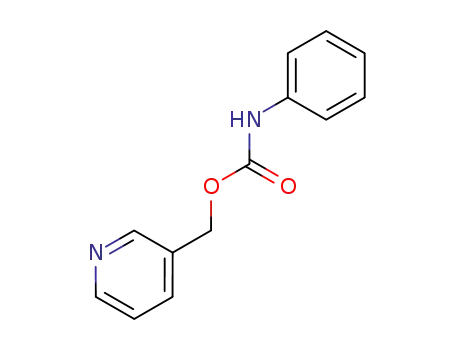 Molecular Structure of 6507-72-8 (phenyl-carbamic acid pyridin-3-ylmethyl ester)