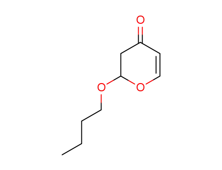 Molecular Structure of 128780-12-1 (2-n-butoxy-2,3-dihydro-4-pyrone)