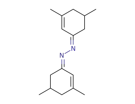 Molecular Structure of 83186-90-7 (bis-(3,5-dimethyl-cyclohex-2-enylidene)-hydrazine)