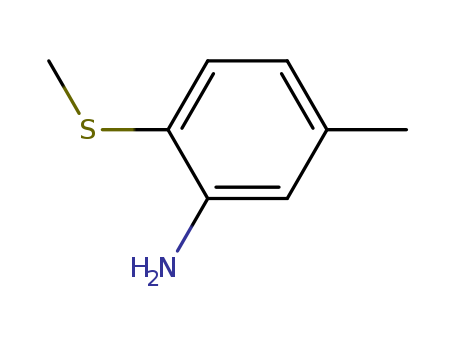 Benzenamine, 5-methyl-2-(methylthio)-