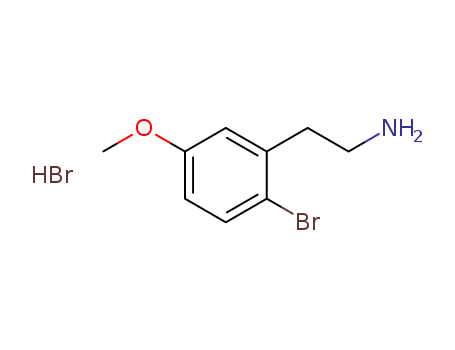 2-(2-Bromo-5-methoxyphenyl)ethanamine, CAS [1207743-69-8]