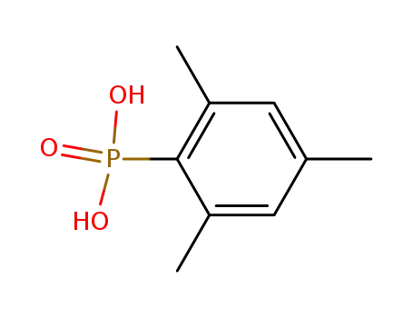 Molecular Structure of 68351-73-5 (2,4,6-trimethylphenylphosphonic acid)
