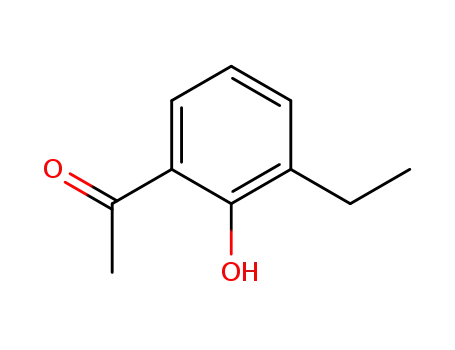 Molecular Structure of 103323-22-4 (1-(3-ethyl-2-hydroxy-phenyl)-ethanone)