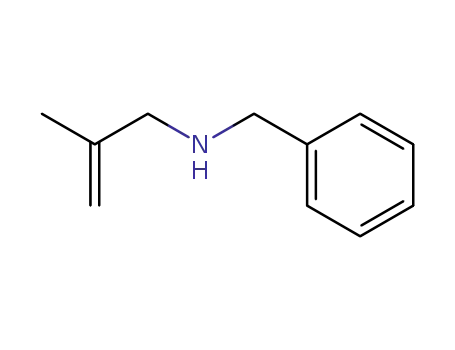 Molecular Structure of 52853-55-1 (N-benzyl-2-methylprop-2-en-1-amine)