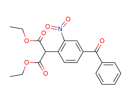 diethyl 2-nitro-4-benzoylphenylmalonate