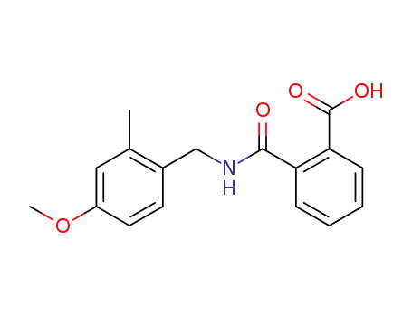2-{[(4-methoxy-2-methylphenyl)methyl]carbamoyl}benzoic acid