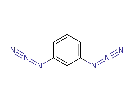 Molecular Structure of 13556-50-8 (1,3-DIAZIDOBENZENE			)