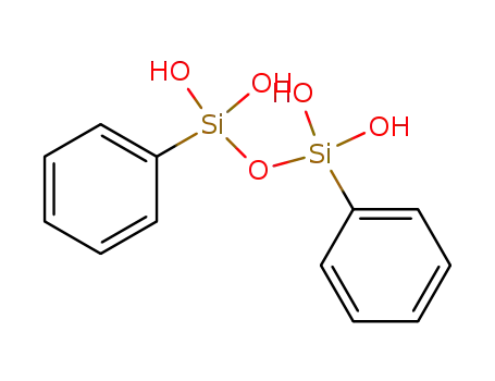 Molecular Structure of 18138-35-7 (1,1,3,3-Disiloxanetetrol, 1,3-diphenyl-)