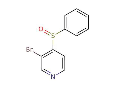 3-bromo-4-pyridyl phenyl sulfoxide
