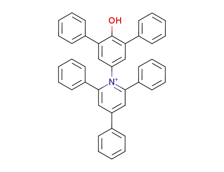 Molecular Structure of 47843-41-4 (4-(2,4,6-triphenylpyridinio)-2,6-diphenylphenol)