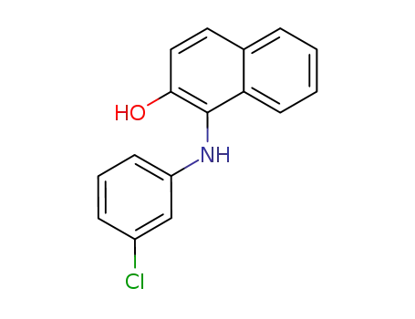 1-(3-chlorophenylamino)naphthalen-2-ol
