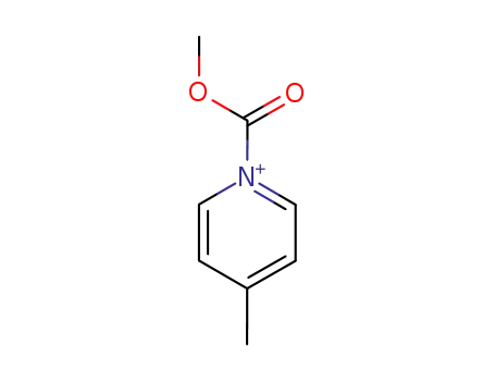 4-methyl-N-(methoxycarbonyl)pyridinium ion
