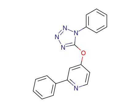 2-phenyl-4-(1-phenyl-5-tetrazolyloxy)pyridine