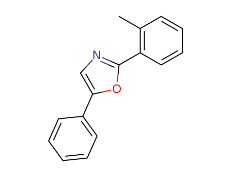 Oxazole,2-(2-methylphenyl)-5-phenyl- cas  17064-20-9