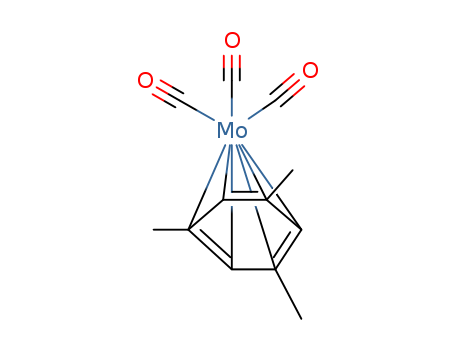 Molybdenum,tricarbonyl[(1,2,3,4,5,6-h)-1,3,5-trimethylbenzene]- (9CI)