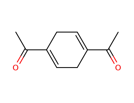 Molecular Structure of 35768-36-6 (1,1'-(1,4-cyclohexadiene-1,4-diyl)bisethan-1-one)
