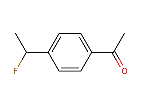 Ethanone, 1-[4-(1-fluoroethyl)phenyl]- (9CI)