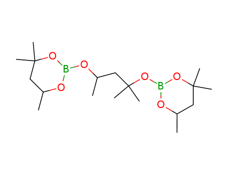 1,3,2-Dioxaborinane,2,2'-[(1,1,3-trimethyl-1,3-propanediyl)bis(oxy)]bis[4,4,6-trimethyl- cas  100-89-0