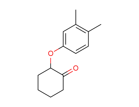 Molecular Structure of 108062-29-9 ((3,4-dimethyl)-2-phenoxycyclohexanone)