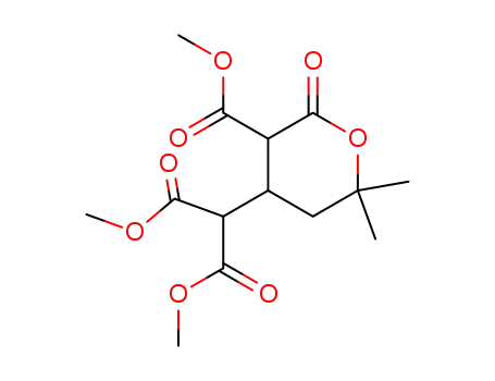 (3-methoxycarbonyl-6,6-dimethyl-2-oxo-tetrahydro-pyran-4-yl)-malonic acid dimethyl ester