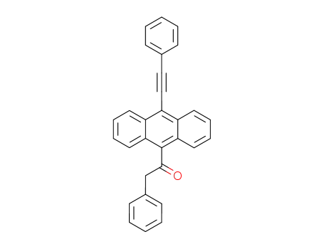 9-phenylacetyl-10-(phenylethynyl)anthracene