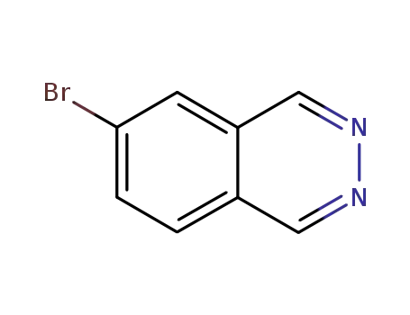 Molecular Structure of 19064-74-5 (6-BROMO-PHTHALAZINE)
