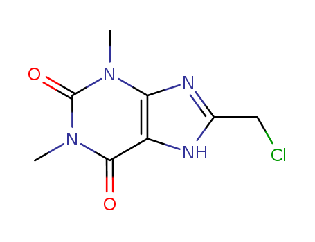 1H-Purine-2,6-dione,8-(chloromethyl)-3,9-dihydro-1,3-dimethyl- cas  64398-14-7