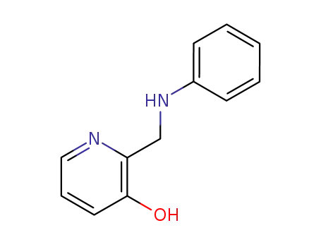 Molecular Structure of 74803-54-6 (2-[(phenylamino)methyl]-1-azabenzene-3-ol)