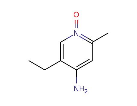Molecular Structure of 13509-08-5 (4-amino-5-ethyl-2-methyl-1-oxo-1,2-dihydropyridinium)