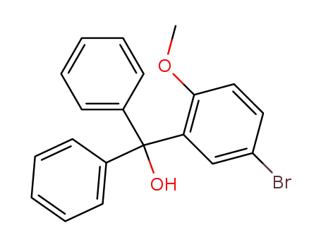 5-Bromo-2-methoxytriphenylmethanol