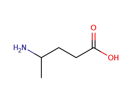 Molecular Structure of 13880-74-5 (4-aminopentanoic acid)