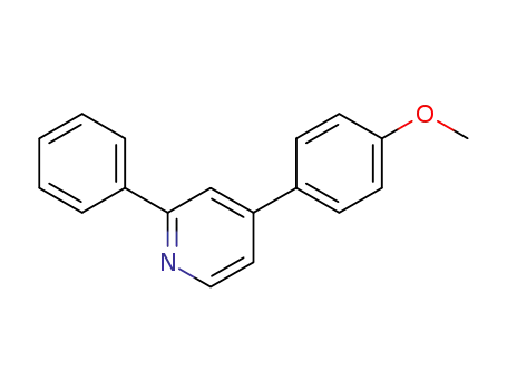 Molecular Structure of 1350737-69-7 (4-(4-methoxyphenyl)-2-phenylpyridine)