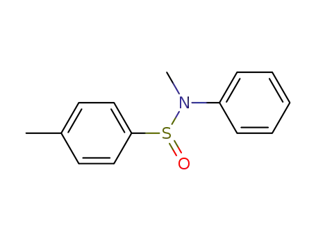 Molecular Structure of 33692-24-9 (Benzenesulfinamide, N,4-dimethyl-N-phenyl-)