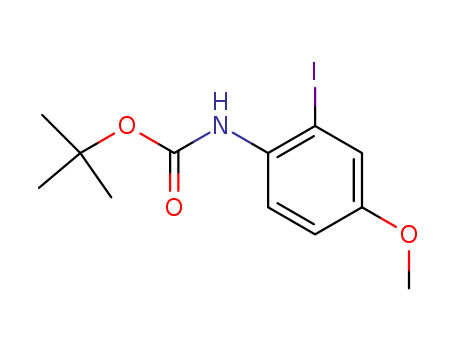tert-Butyl 2-iodo-4-methoxyphenylcarbamate