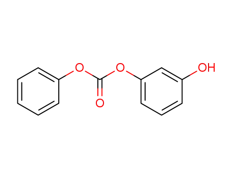 Molecular Structure of 89683-25-0 (Carbonic acid, 3-hydroxyphenyl phenyl ester)