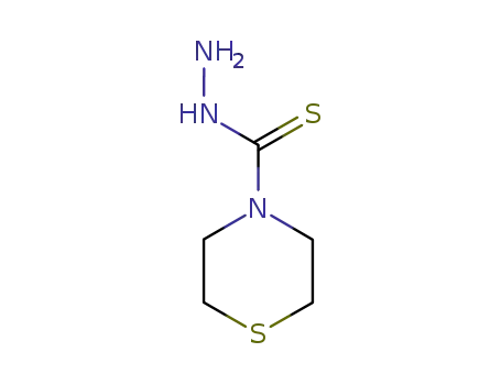 Molecular Structure of 41197-43-7 (thiomorpholine-4-carbothiohydrazide)