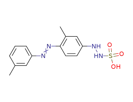N'-(3-methyl-4-m-tolylazo-phenyl)-hydrazine-sulfonic acid