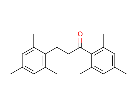 Molecular Structure of 102471-92-1 (1-Propanone, 1,3-bis(2,4,6-trimethylphenyl)-)