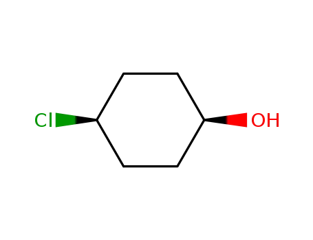 Molecular Structure of 19556-68-4 (Cyclohexanol, 4-chloro-, cis-)