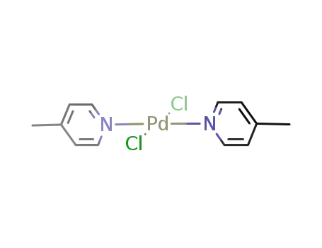 Molecular Structure of 67528-42-1 (Palladium, dichlorobis(4-methylpyridine)-)