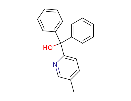 3-methyl-6-(diphenylhydroxymethyl)pyridine