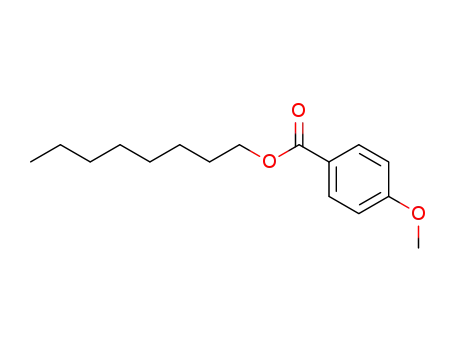 Molecular Structure of 75156-21-7 (octyl 4-methoxybenzoate)