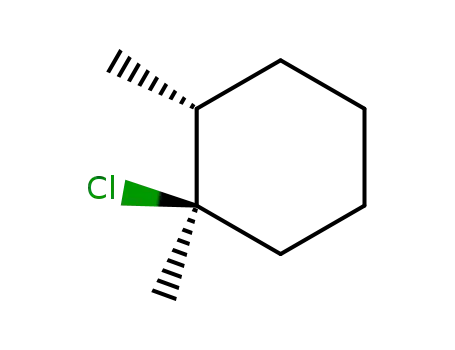 Cyclohexane, 1-chloro-1,2-dimethyl-, cis-