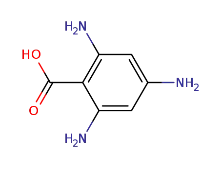 Benzoic acid, 2,4,6-triamino-