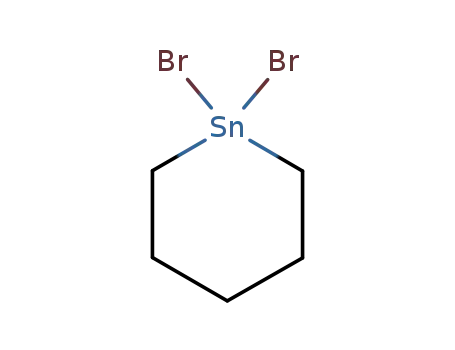 1,1-dibromo-1-stannacyclohexane