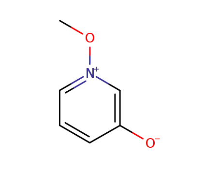 Molecular Structure of 101615-77-4 (1-methoxypyridinium-3-olate)