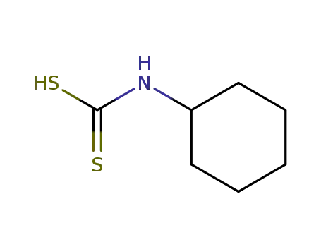 Molecular Structure of 22292-07-5 (Carbamodithioic acid, cyclohexyl-)