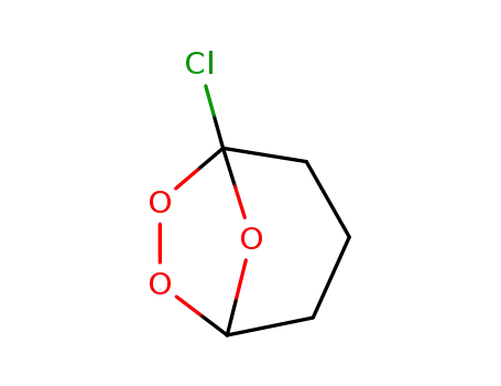 Molecular Structure of 123775-26-8 (1-Chlor-6,7,8-trioxabicyclo<3.2.1>octan)