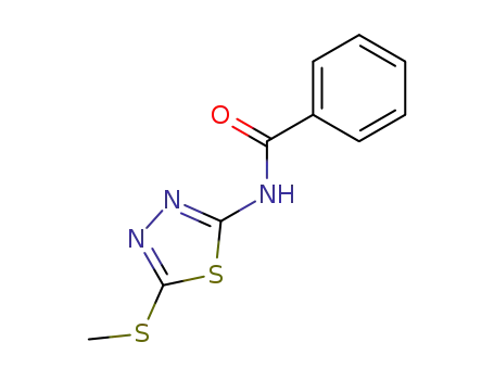 N-[5-(methylthio)-1,3,4-thiadiazol-2-yl]benzamide